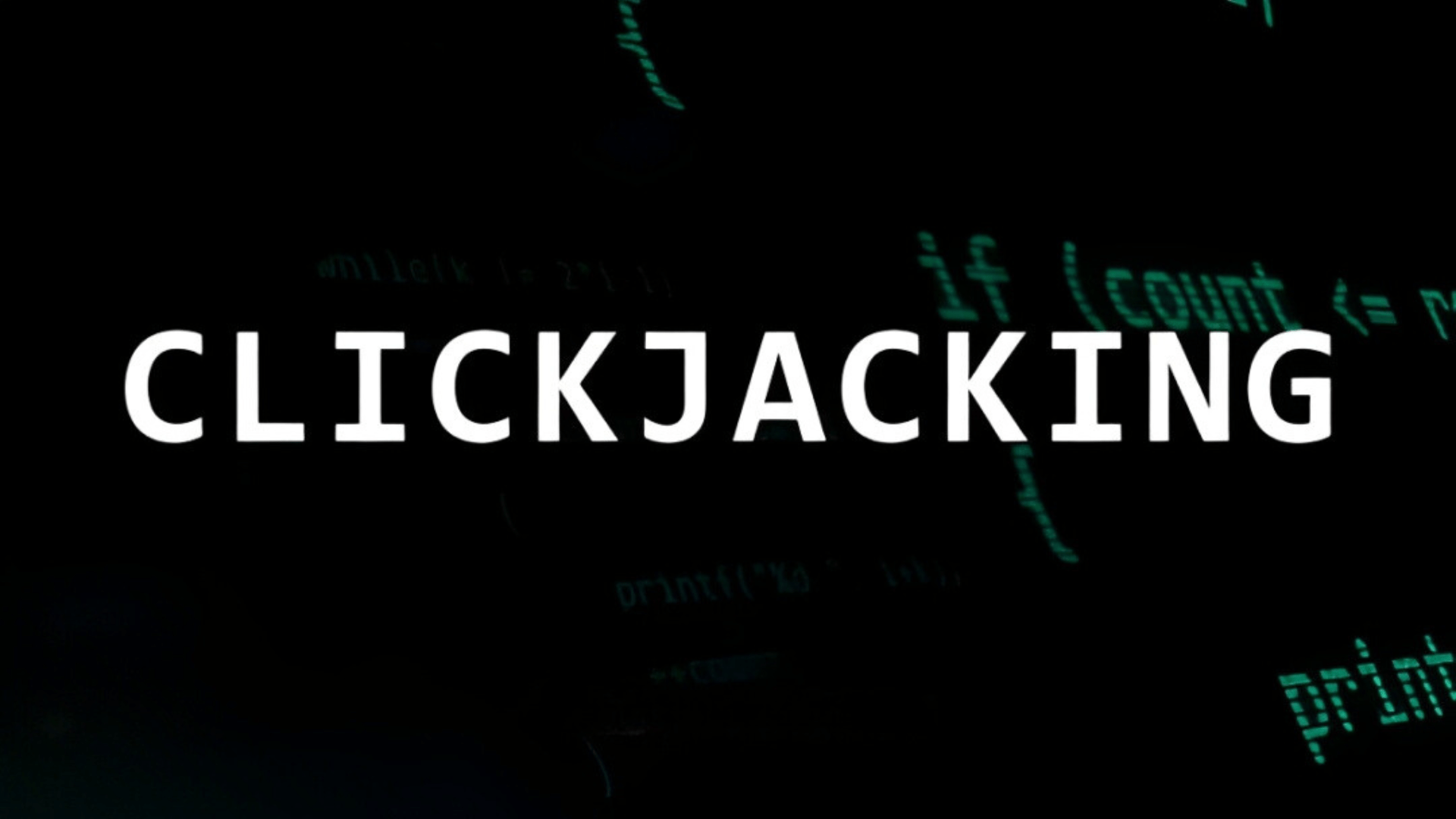 O que é Clickjacking?